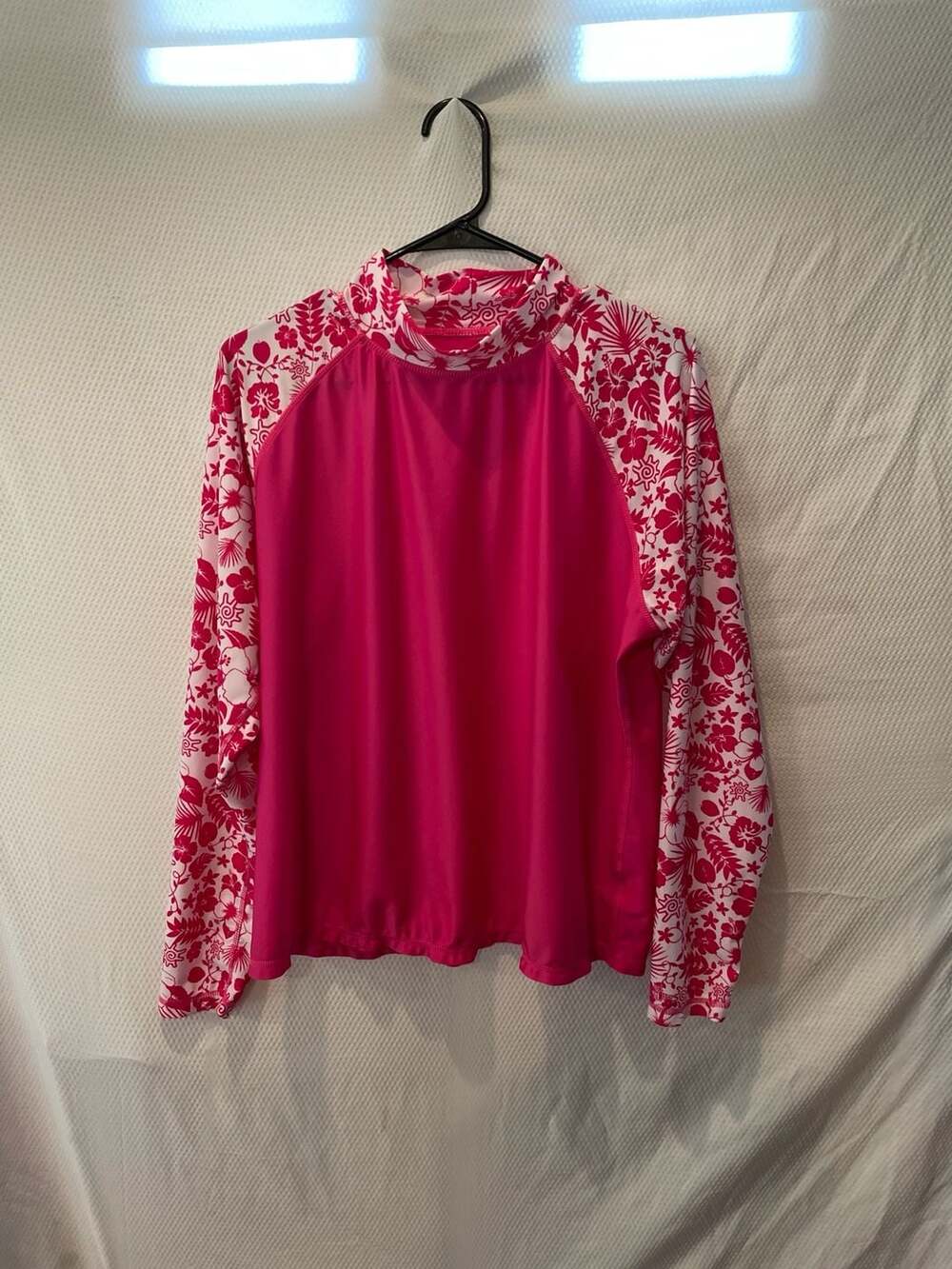 UV Skinz UPF 50+ Women's Aloha Long Sleeve Sun & Swim Shirt.
